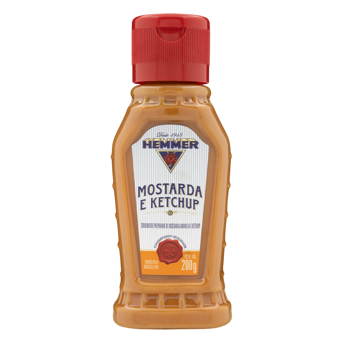 Condimento Preparado Mostarda E Ketchup Hemmer Squeeze 200g
