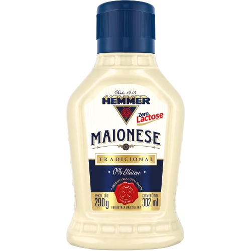 Maionese Tradicional Hemmer Squeeze 290g