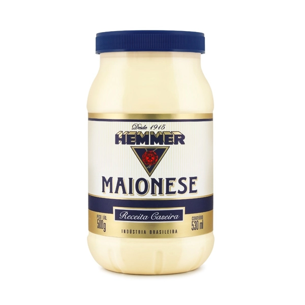 Maionese Caseira Hemmer Pote 500g