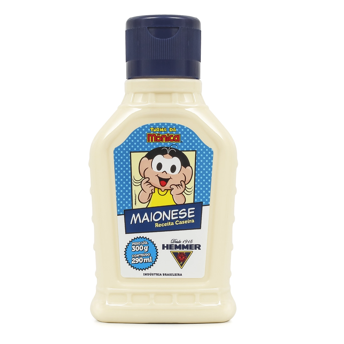 Maionese Hemmer Turma Monica Receita Caseira Sqz 300g