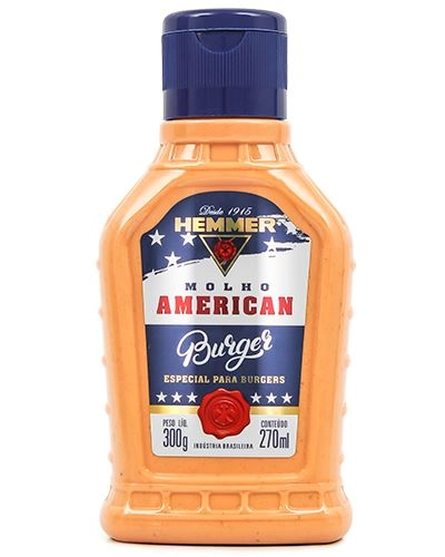 Molho American Hemmer Burger Squeeze 300g