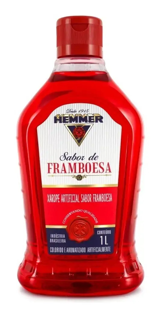 Xarope Framboesa Hemmer Squeeze 1l