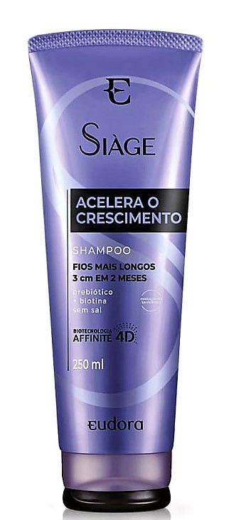 Siage Shamp Acel Cresc 250ml Rpck