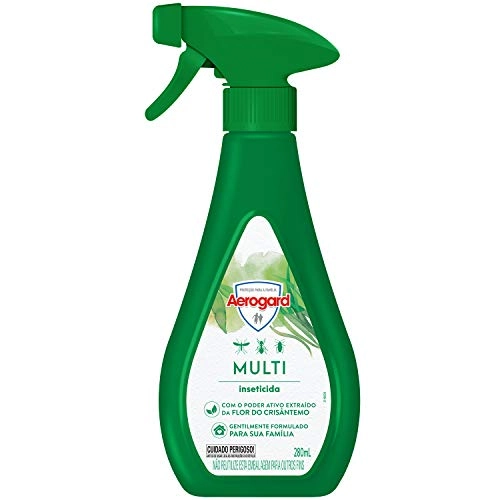 Multi Inseticida Líquido Aerogard Frasco 280ml Borrifador