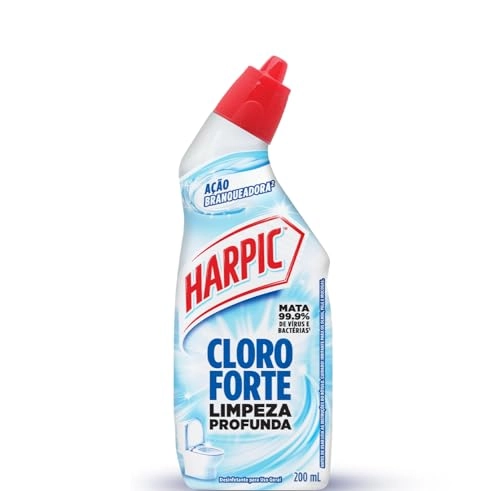 Desinfetante Uso Geral Harpic Cloro Forte Squeeze 200ml