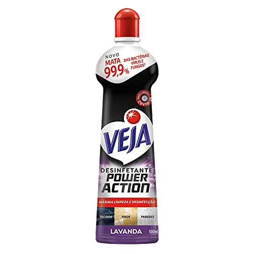 Desinfetante Lavanda Veja Power Action Squeeze 500ml
