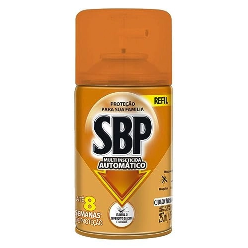 Multi Inseticida Automático Sbp Frasco 250ml Spray Refil