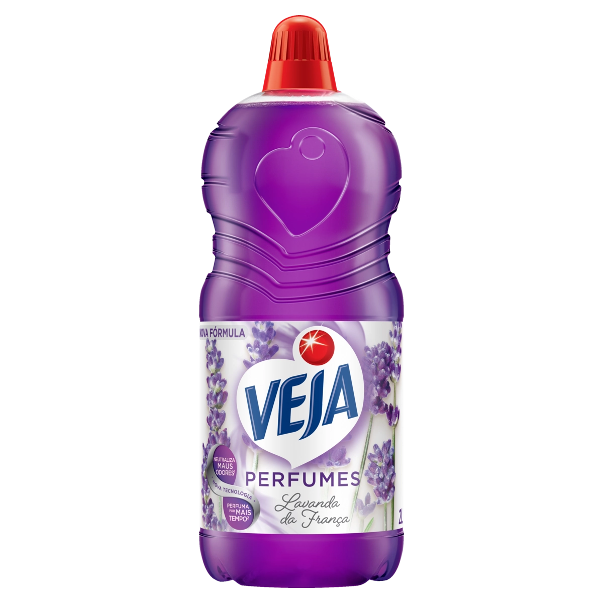 Limpador Perfumado Lavanda Da França Veja Perfumes Frasco 2l