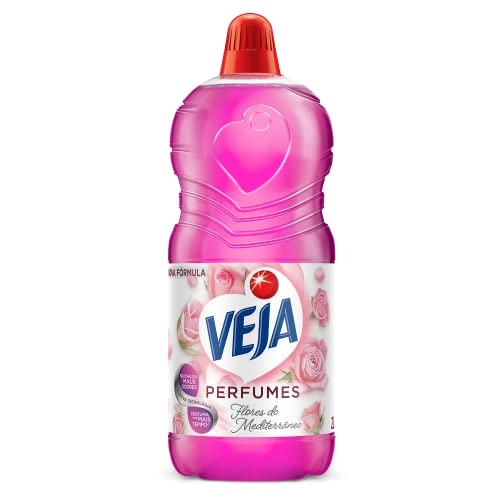 Limpador Perfumado Flores Do Mediterrâneo Veja Perfumes Frasco 2l
