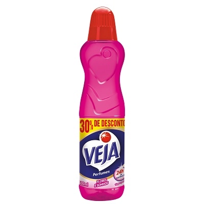 Limpador Perfumado Flores Do Mediterrâneo Veja Perfumes Frasco 500ml