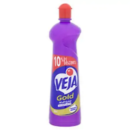 Limpador Multiuso Com álcool Lavanda Veja Gold Squeeze 500ml Grátis 10 De Desconto