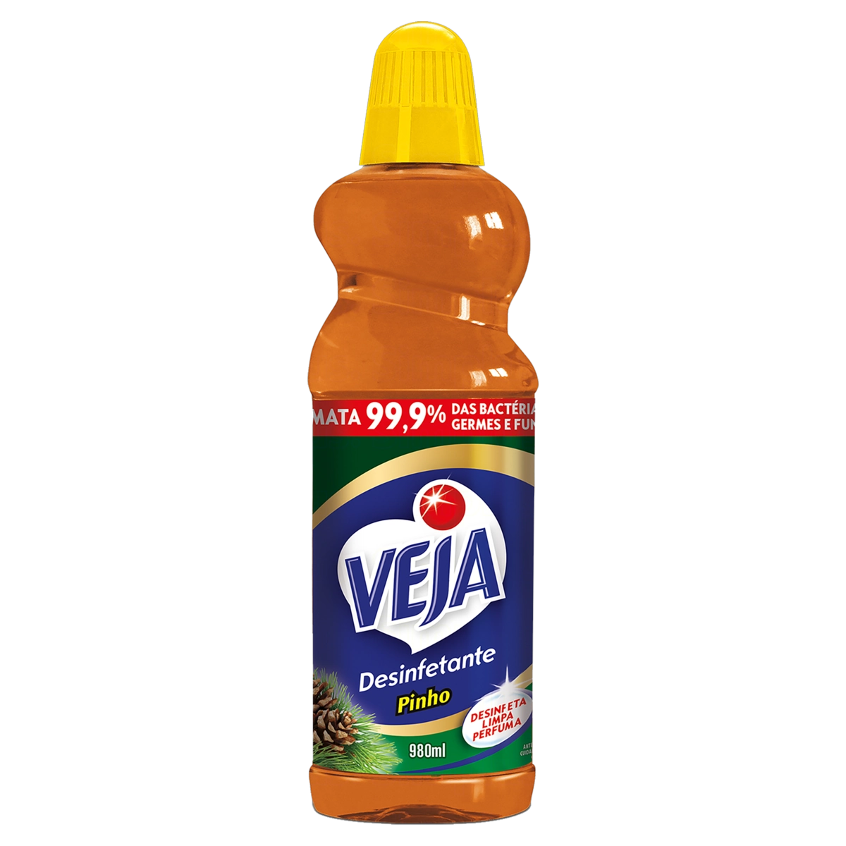 Desinfetante Multiuso Pinho Veja Frasco 980ml