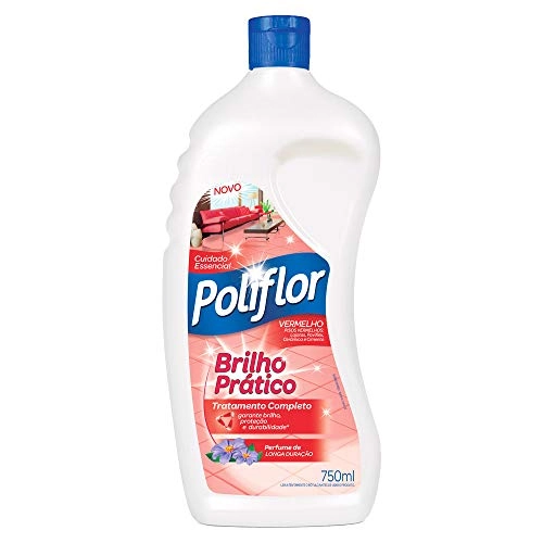 Cera Líquido Poliflor Pratic Vermelho 12x | Cera Vermelhoelha Poliflor Pratic