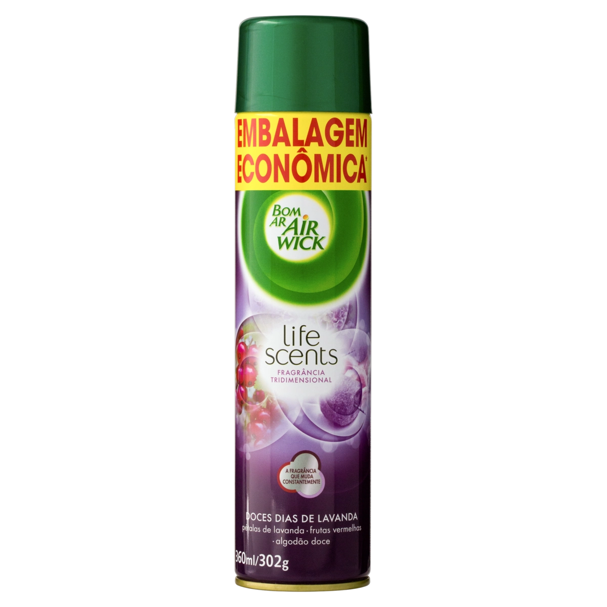Odorizador De Ambiente Doces Dias De Lavanda Bom Ar Air Wick Life Scents Frasco 360ml Spray Embalage