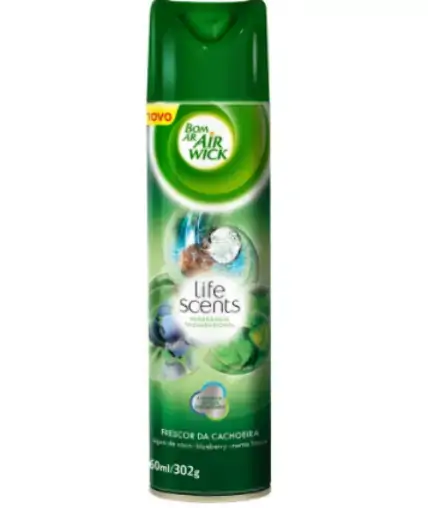Desod Amb Bom Ar Aero 360ml Frescor Cachoeira