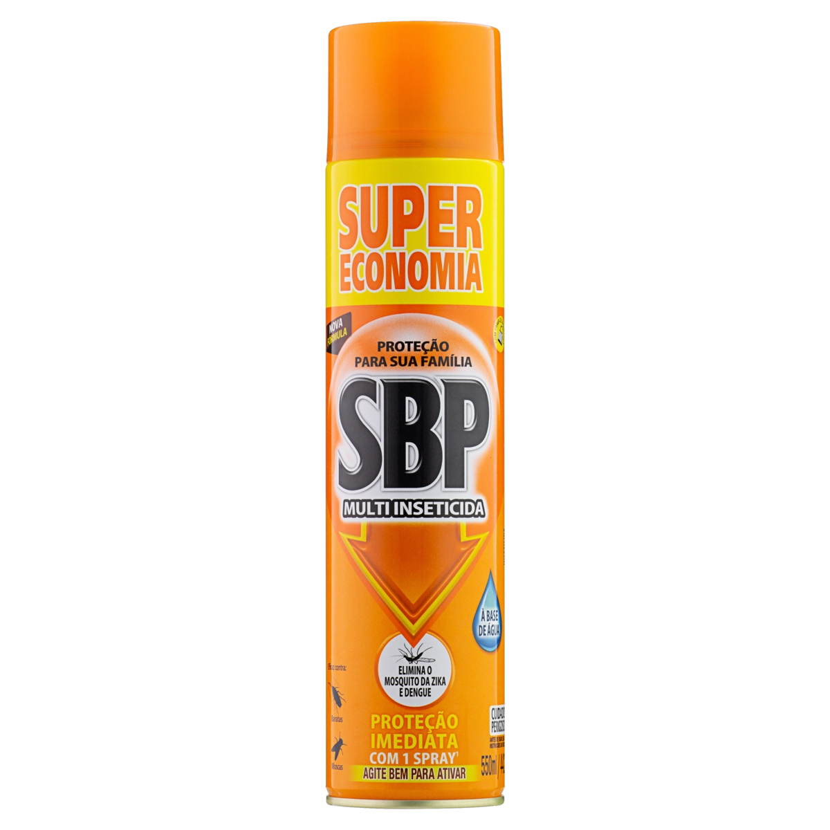 Multi Inseticida Aerossol Sbp Frasco 550ml Spray