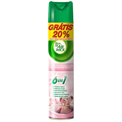 Neutralizador De Odores Cheirinho De Talco Bom Ar Profissional Frasco 432ml Spray