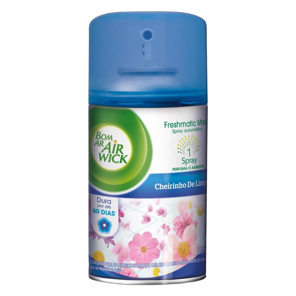 Neutralizador De Odores Cheirinho De Limpeza Freshmatic Max Bom Ar Air Wick Frasco 250ml Spray Refil