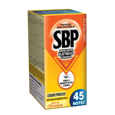 Inset Sbp Eletr Refil 45 Noites 35ml