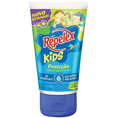 Repelente Infantil Gel Repelex Kids Bisnaga 133ml
