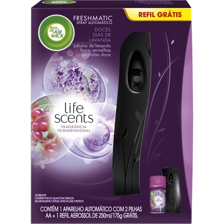 Air Wick Freshmatic Life Scents 250g Bom Ar