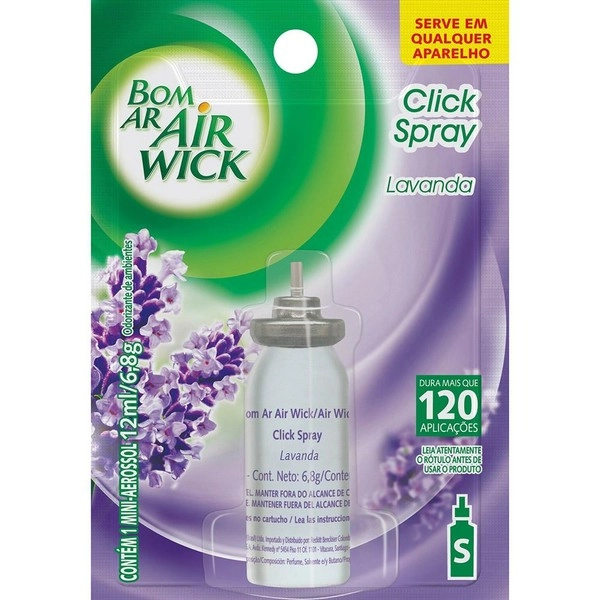 Bom Ar Air Wick Lavanda Click Spray