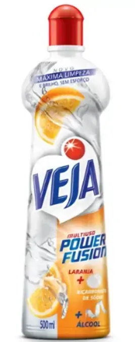 Limpador Multiuso Laranja Veja Power Fusion Squeeze 500ml