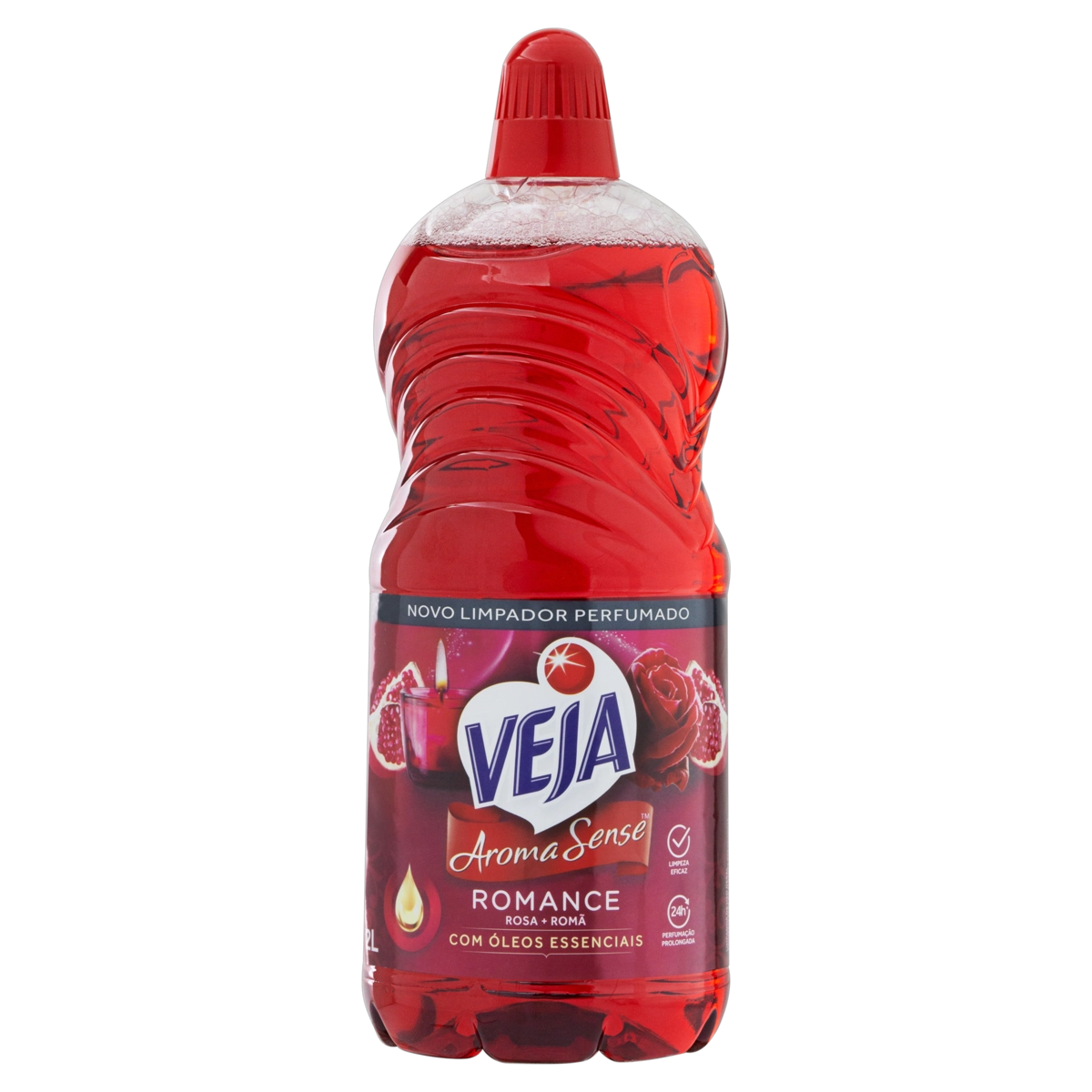 Limpador Perfumado Romance Veja Aroma Sense Frasco 2l
