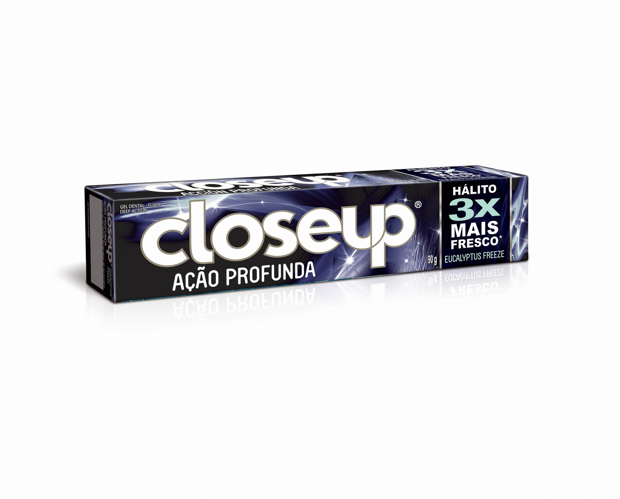 Gel Dental Eucalyptus Freeze Closeup Proteção 360° Fresh Caixa 90g