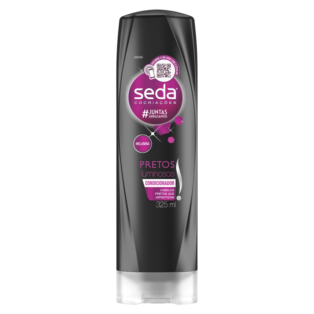 Condicionador Seda Pretos Luminosos Frasco 325ml