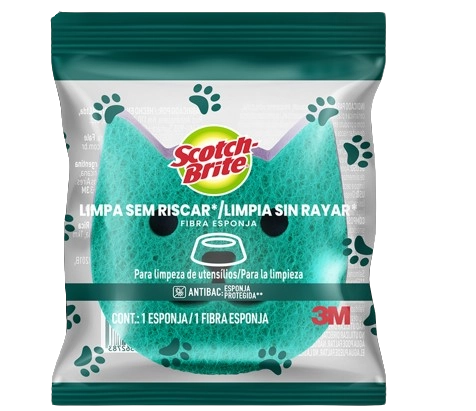 Esponja Multiuso Scotch Brite Pets 1un