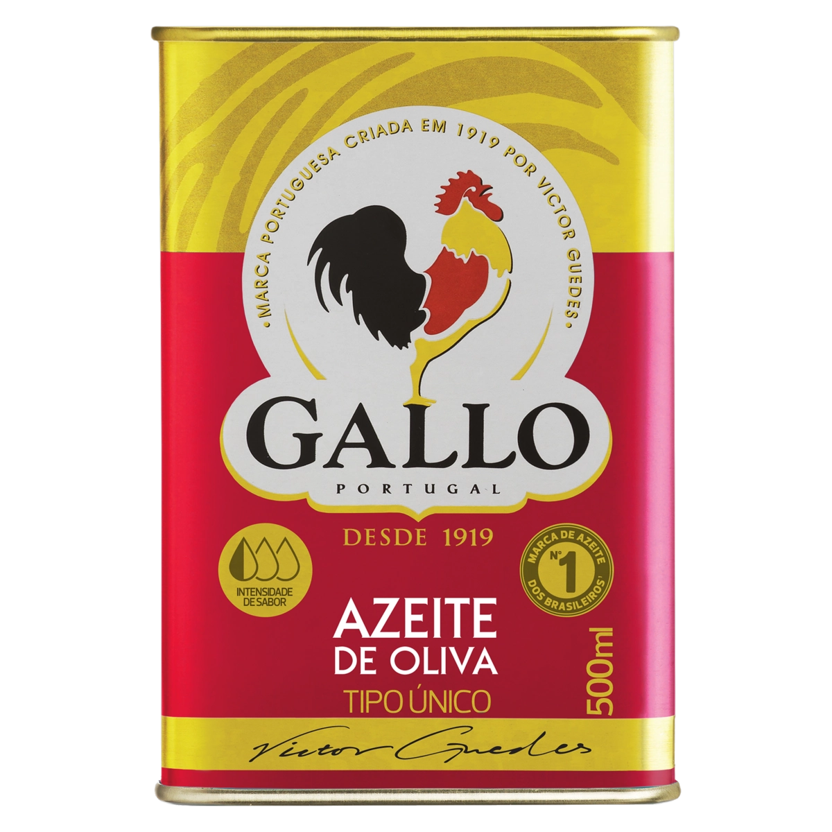 Azeite De Oliva Tipo único Português Gallo Lata 500ml