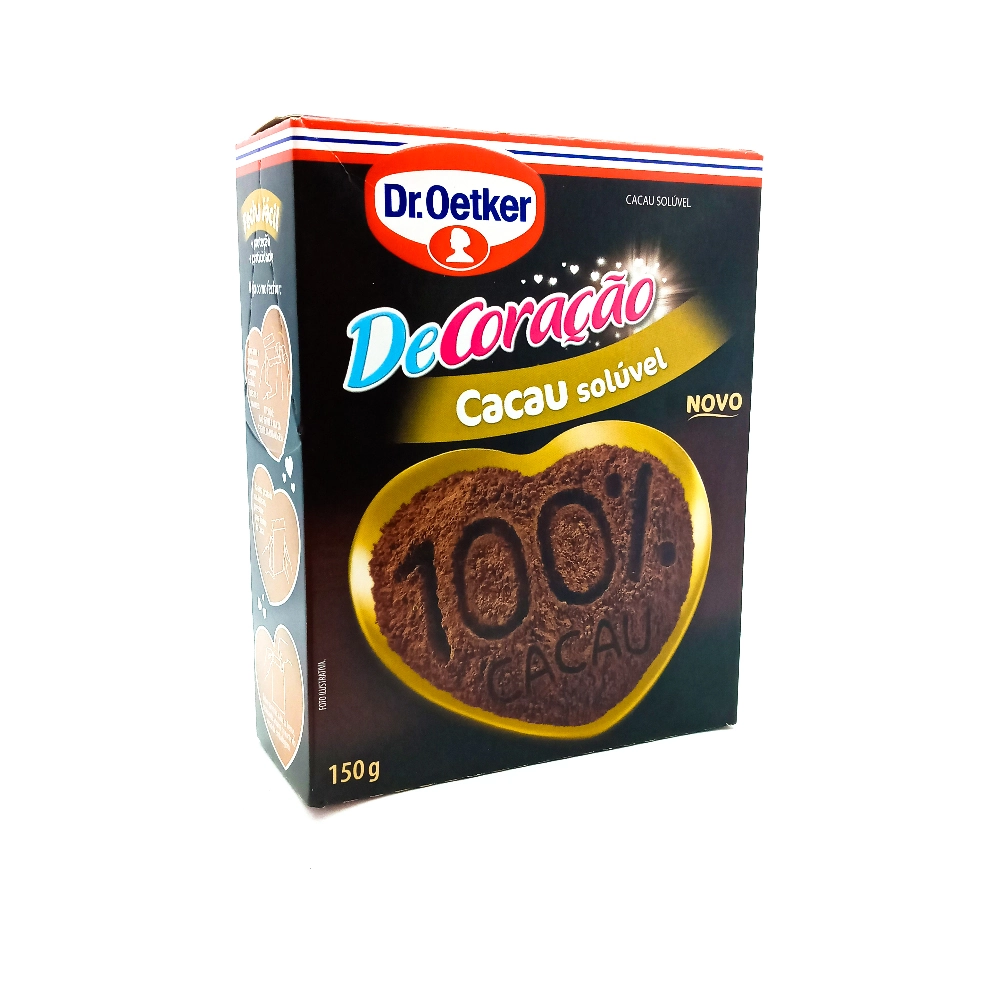 Achocolatado Em Pó 100 Cacau 150g Dr Oetker