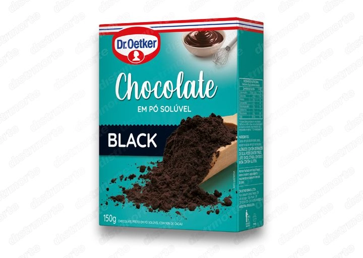Chocolate Dr Oetker Em Po Preto 150gr
