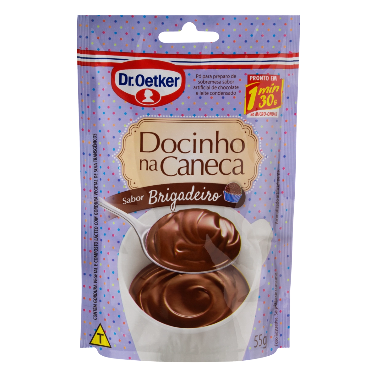 Docinho Na Caneca Brigadeiro Dr. Oetker Sachê 55g