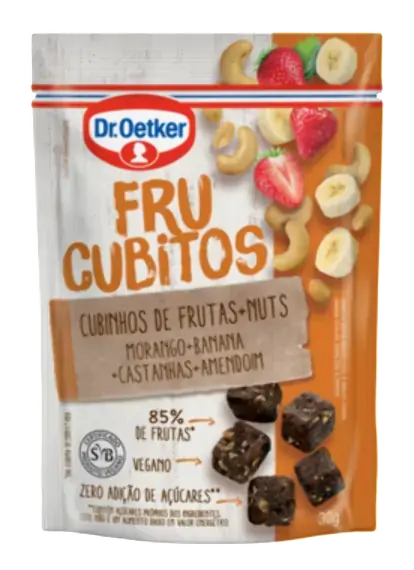 Frucubitos Dr.oetker 30g Mor/ban/nuts