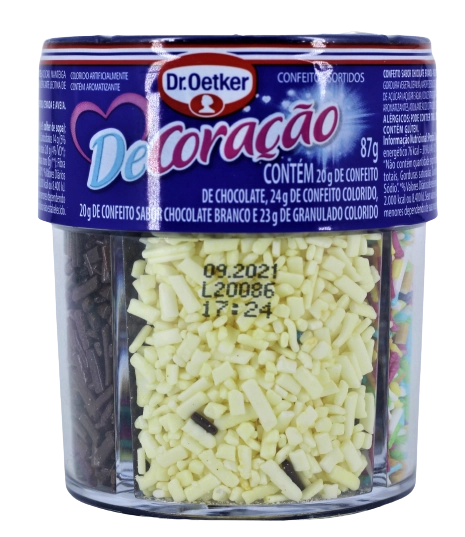 Mix Confeitos Dr.oetker 87g Sabores