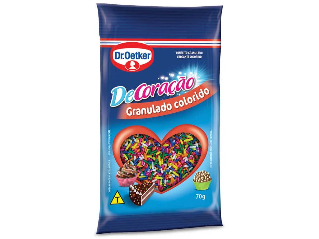 Choc.granulado Dr.oetker 70g Colorido