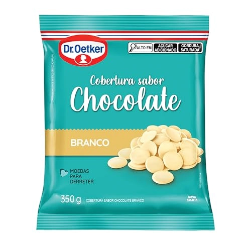 Cobertura Moedas 350g Branco