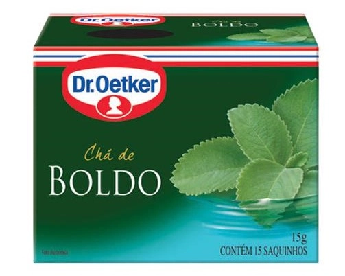 Chá De Boldo Do Chile Com 15 Sachês Dr.oetker 15g