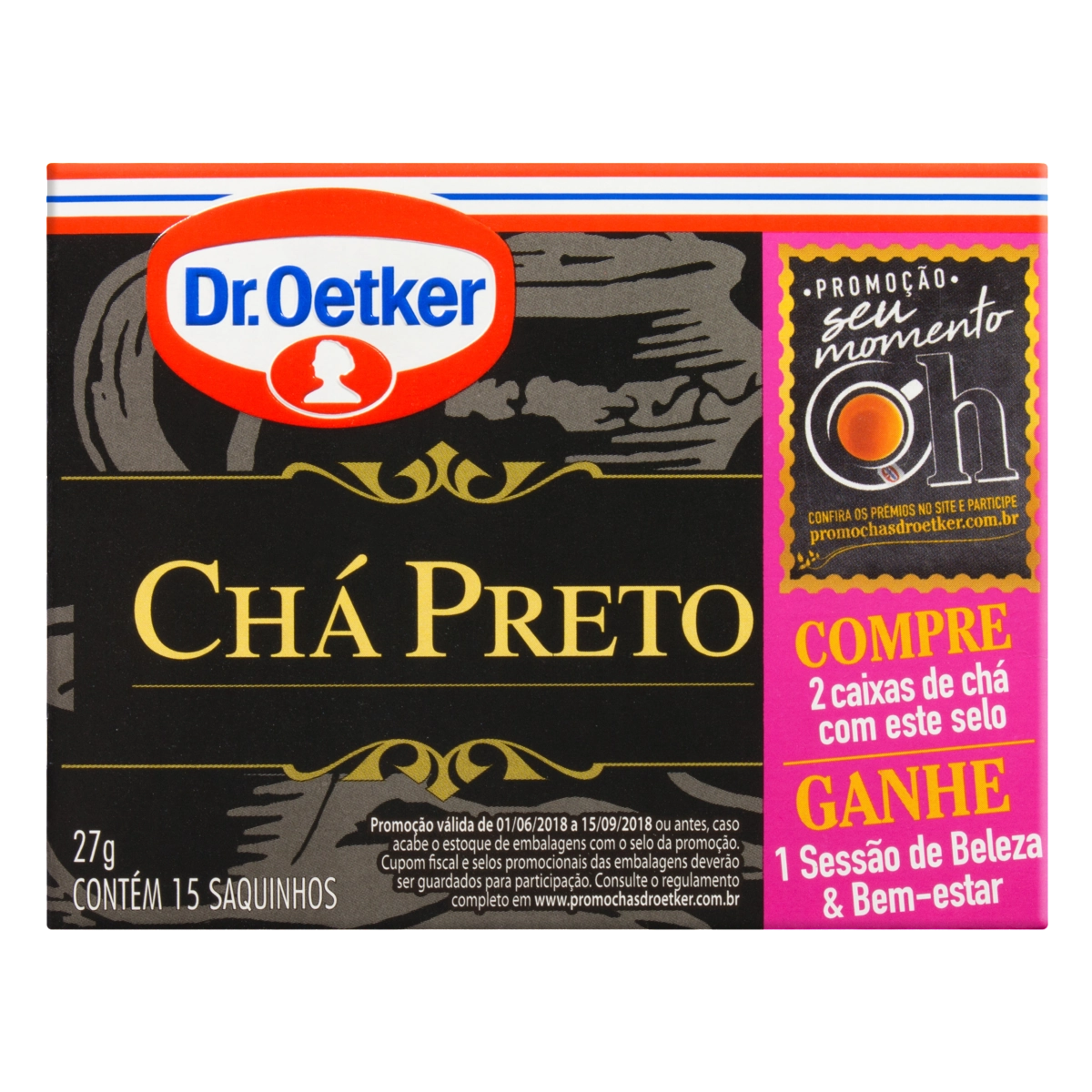 Preto Matte Leão 15 Sachês G