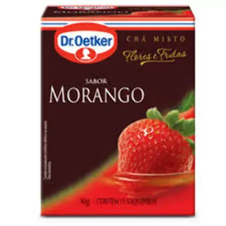 Cha Oetker Fl Fr Morango C/15 Saq