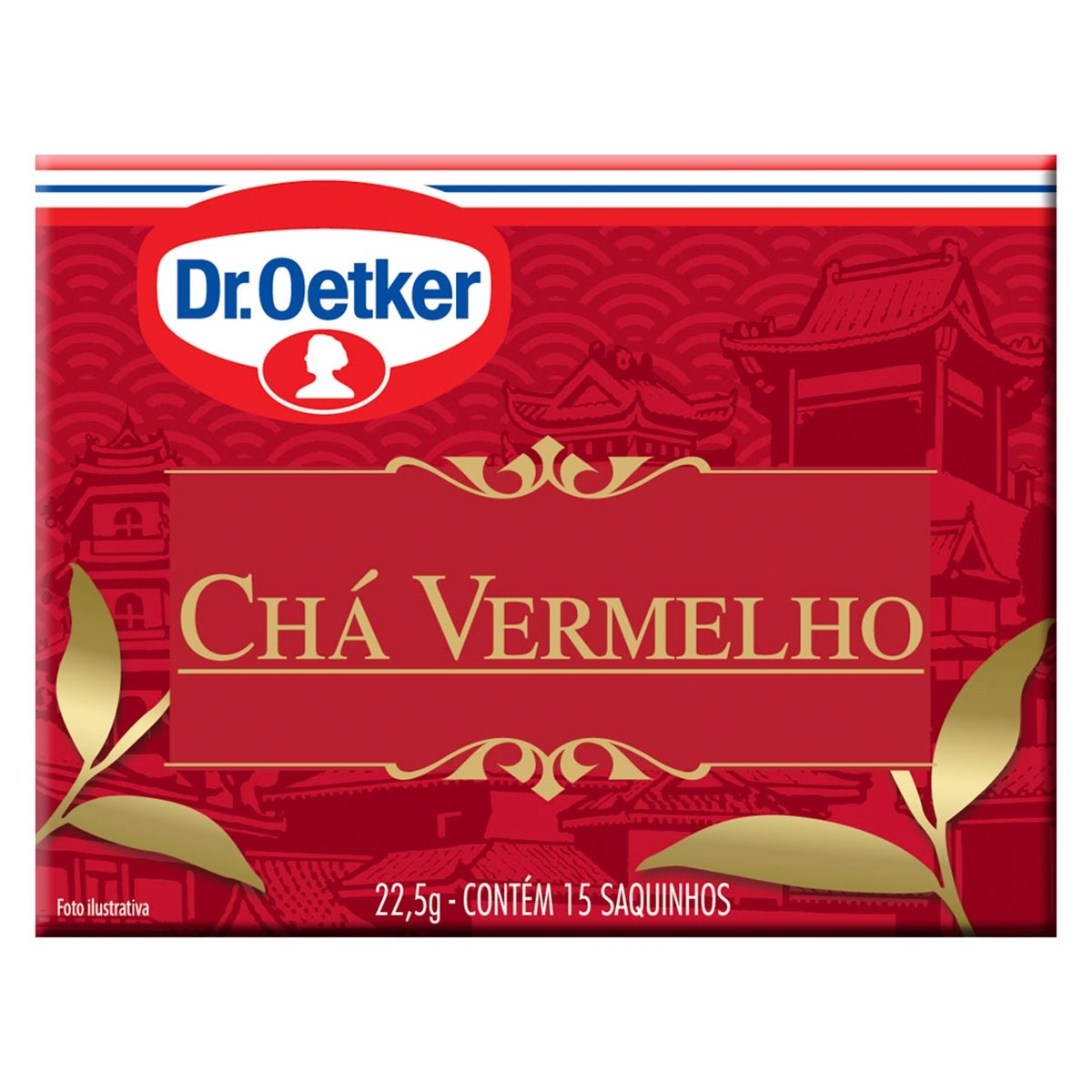 Cha Oetker Vermelho
