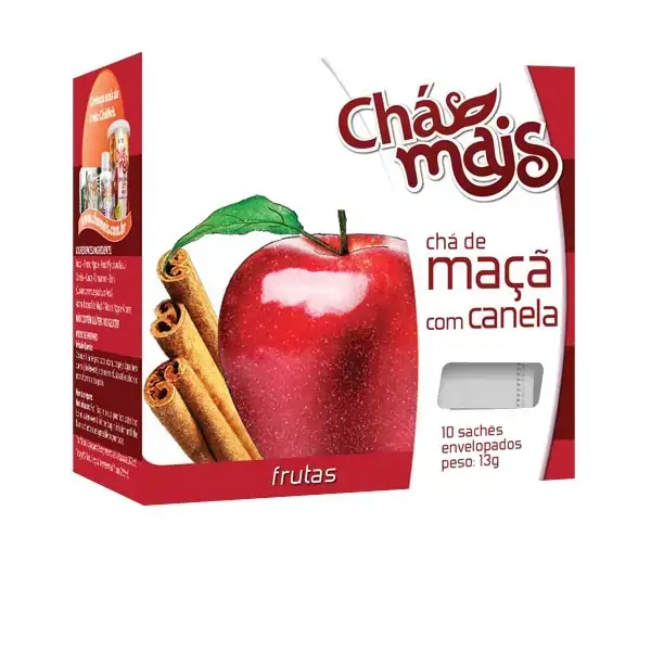 Maça Com Canela Chá Mais 10 Sachês G