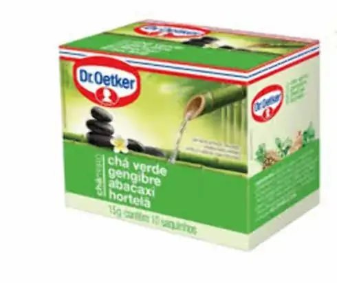 Cha Dr Oetker Verde Geng/aba/hort 10g Sch10