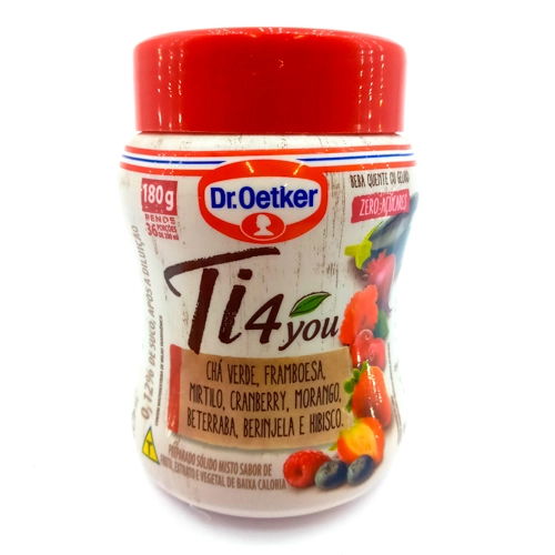 Cha Dr.oetker Ti4you 180g Vermelho