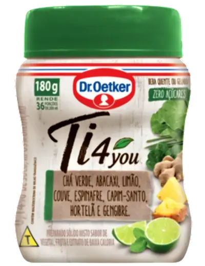 Cha Dr.oetker Ti4you 180g Verde