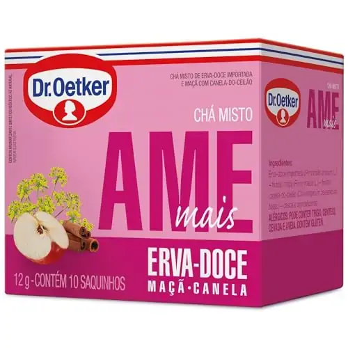 Cha Saq Dr.oetker Erva Doce, Maca E Canela 12g