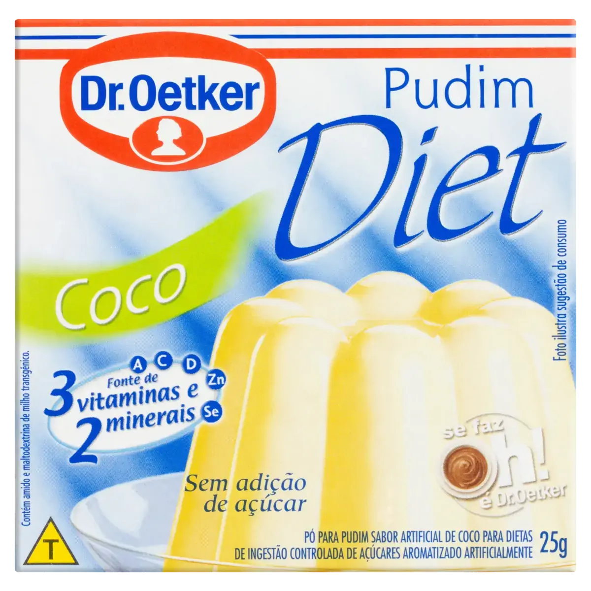 Pudim Coco Light Dr. Oetker