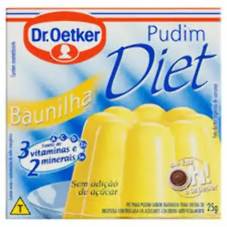 Pudim Dr.oetker Baunilha Diet